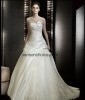 Top Quality Sleeveless A-Line Wedding Dress