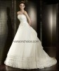 Stomacher Design Ball Gown Wedding Dress