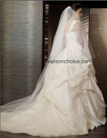 One-Shoulder Ball Gown Wedding Dress