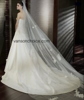 Stomacher Design Ball Gown Wedding Dress